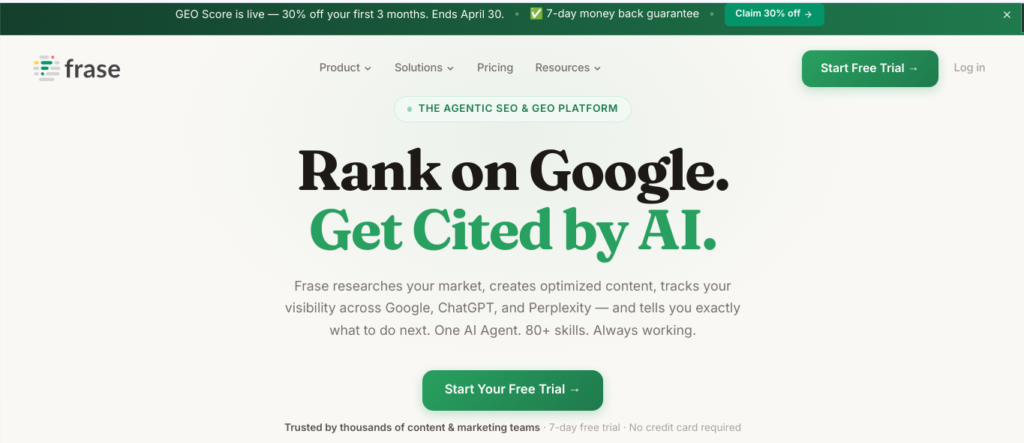 Learn how to Make Money with Frase using this AI content optimization platform.