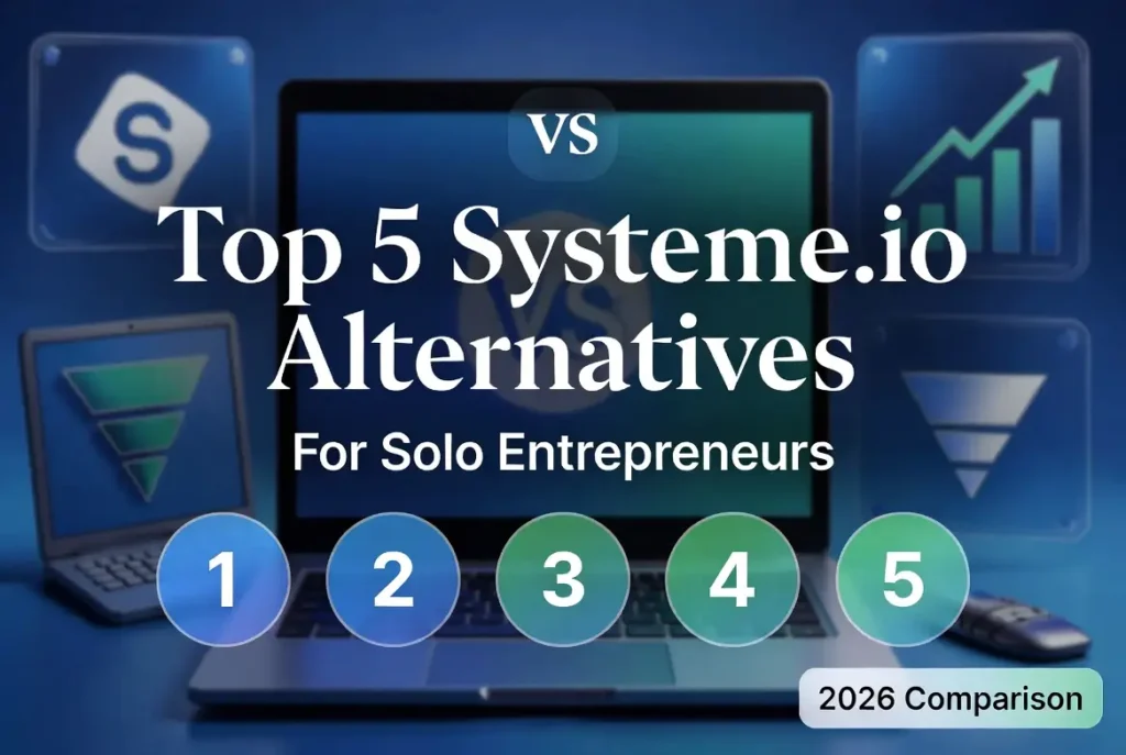 top systeme.io alternatives for solo entrepreneurs 2026